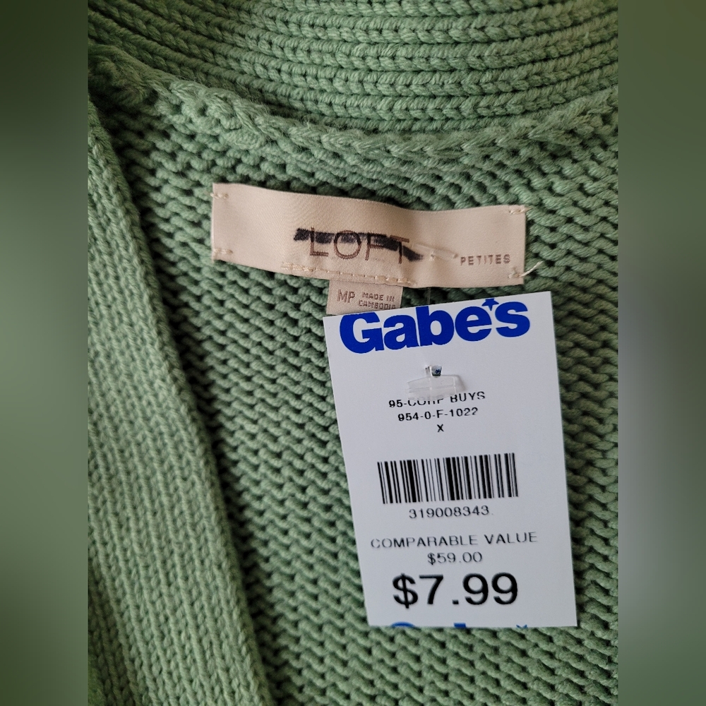 Loft button down sweater - Picture 4 of 4